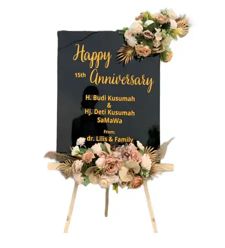 Papan Bunga Akrilik Mijen