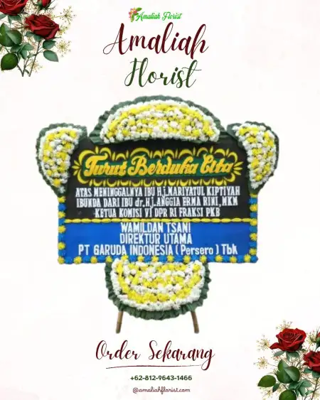 Papan Bunga Duka Mijen